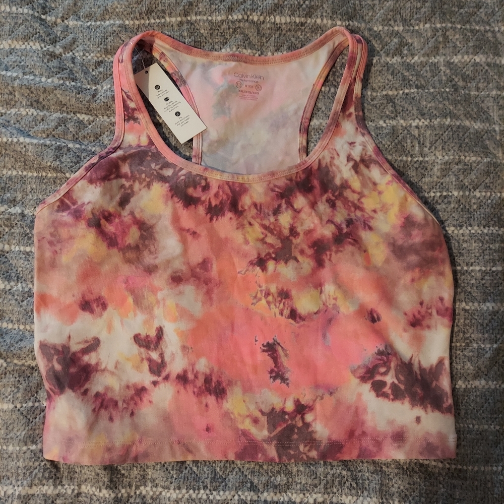 Plus size crop tank top